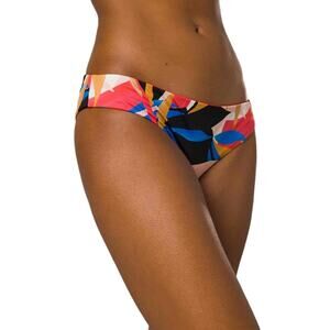 prAna Size Large Tropics Gemma Hipster Bikini Bottoms Reversible Swimsuit O4-10